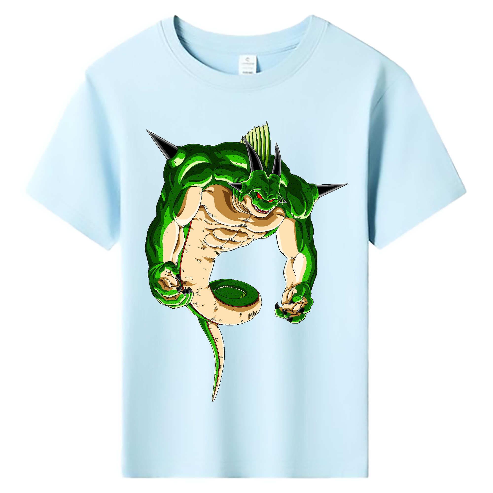 （画像用） ドラゴンボール 神龍 シェンロン DRAGON BALL Shenron 綿100％キッズTシャツ（フロントプリント）